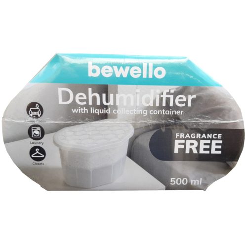 Páramentesítő folyadékgyűjtő tartállyal - illatmentes - 500 ml - BEWELLO