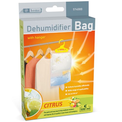 Felakasztható páramentesítő - 500 ml - citrus illat