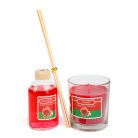 Illatgyertya és illatosító szett - alma és fahéj - 120 g + 100 ml - Vog&Arths