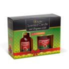 Illatgyertya és illatosító szett - alma és fahéj - 120 g + 100 ml - Vog&Arths