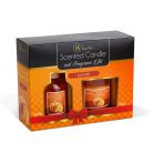 Illatgyertya és illatosító szett - sütőtök - 120 g + 100 ml - Vog&Arths