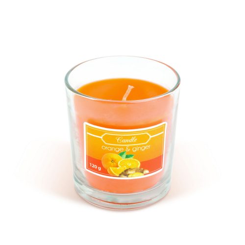 Illatgyertya - narancs és gyömbér - 120 g - Vog&Arths