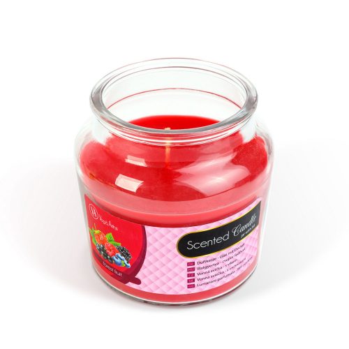 Illatgyertya - csuporban, fedővel - erdei gyümölcs - 310 g - Vog&Arths