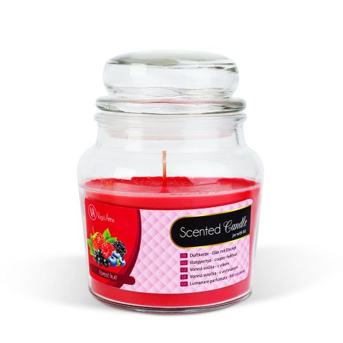 Illatgyertya - csuporban, fedővel - erdei gyümölcs - 310 g - Vog&Arths