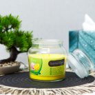 Illatgyertya - csuporban, fedővel - édes citrom és bazsarózsa - 310 g - Vog&Arths