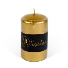 Henger gyertya arany színű 5x8 cm - Vog&Arths