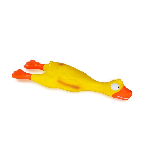 Kutyajáték - csirke alakú - sípoló - latex - 60038