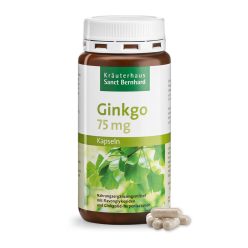   Ginkgo Biloba 75 mg - 240 db étrend-kiegészítő kapszula - Sanct Bernhard
