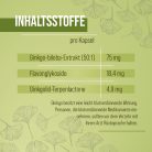 Ginkgo Biloba 75 mg - 240 db étrend-kiegészítő kapszula - Sanct Bernhard