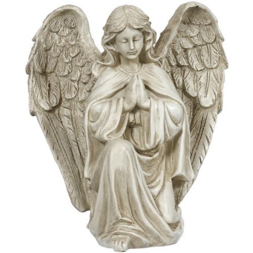 Angyal szobor 23 cm műgyanta