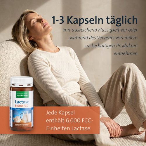 Laktáz enzim - 150 db étrend-kiegészítő tabletta - Sanct Bernhard