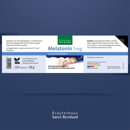 Melatonin 1 mg rágótabletta 120 db - Sanct Bernhard