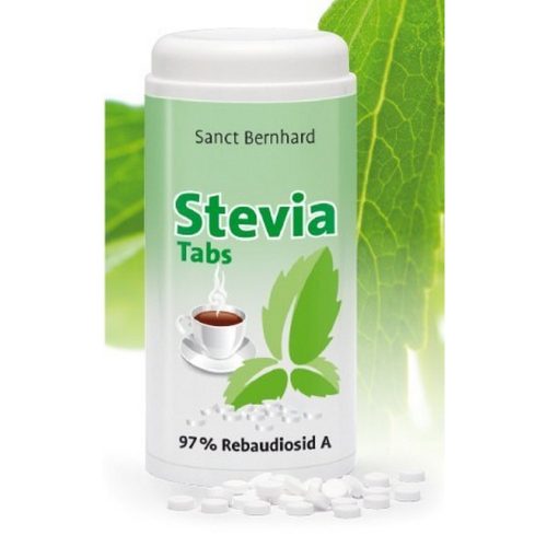 Stevia tabletta - 600 db - Sanct Bernhard