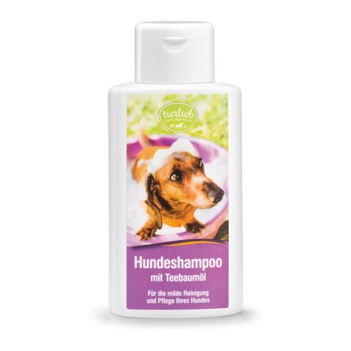 Sampon teafaolajjal kutyáknak 250 ml - TIERLIEB - Sanct Bernhard