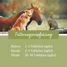Sörélesztő tabletta kutyáknak macskáknak lovaknak 400 db - TIERLIEB - Sanct Bernhard