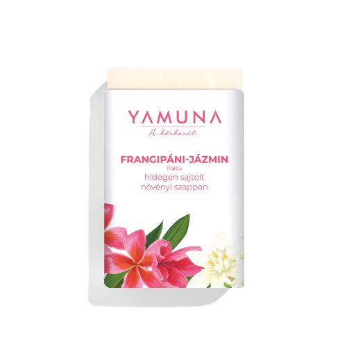 Frangipáni - Jázmin hidegen sajtolt szappan 110 g - YAMUNA