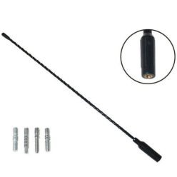 Antennaszár - univerzális - 41 cm, adapterekkel - 4CARS