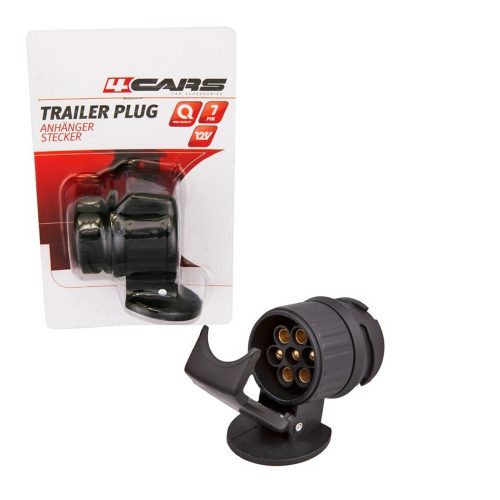 Utánfutó csatlakozó adapter 13-7 (7p. aljzat-13p. dugó) - 4CARS