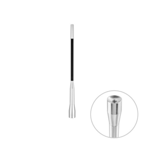 Antennaszár - univerzális - alumínium, 20 cm, adapterekkel - 4CARS