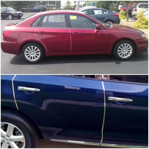 Ajtóélvédő krómcsík, U-profil, 20 m - 4CARS