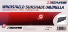 Autós beltéri összecsukható napellenző ernyő - 4CARS