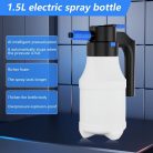 Elektromos szórófejes flakon 1,5 l - 2.0 bar - akkus, 5 V USB Type-C - 4CARS