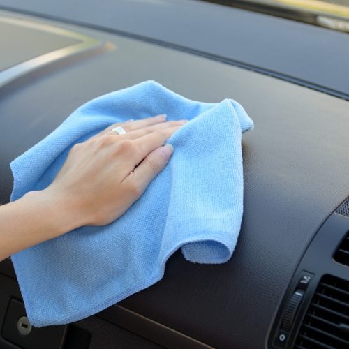 Mikroszálas kendő 30x30 cm, 4 db-os csomag - 4CARS