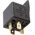 Relé 12V, 30A, 4 lábú, füles - 4CARS