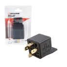 Relé 12V, 30A, 4 lábú, füles - 4CARS
