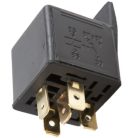 Relé 12V, 30A, 5 lábú, füles - 4CARS