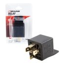 Relé 12V, 30A, 5 lábú, füles - 4CARS