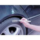 Gumiabroncs filc, fehér színű - 4CARS