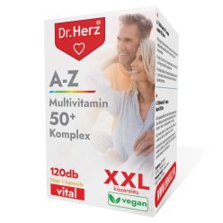   A-Z 50+ Multivitamin Komplex XXL - 120 db étrend-kiegészítő kapszula - Dr. Herz