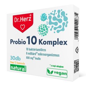   PROBIO 10 komplex - 30 db étrend-kiegészítő kapszula - Dr. Herz
