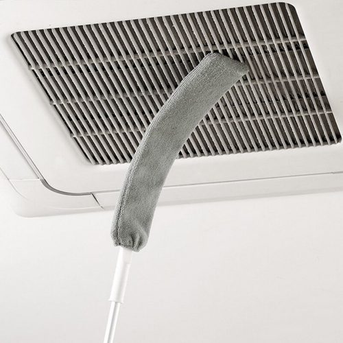 Mikroszálas portörlő - teleszkópos nyéllel - 79-107 cm - A0403