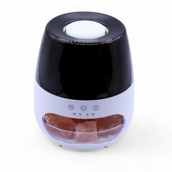   Aroma diffúzor - Himalája sóval - USB, színváltós világítás - 400 ml