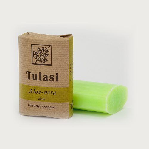 Aloe vera növényi szappan - 100 g - Tulasi