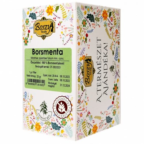 BORSMENTA TEA - 20 db filter, 20x1 g
