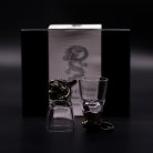 Pohárkészlet 6 db-os 50 ml - BOTTOM UP - üveg, antik bronz - Ancient Wisdom