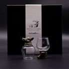 Pohárkészlet 6 db-os 100 ml - BOTTOM UP - üveg, antik bronz - Ancient Wisdom