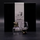Pohárkészlet 6 db-os 100 ml - BOTTOM UP - üveg, antik bronz - Ancient Wisdom