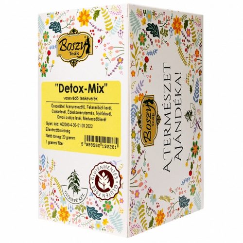 DETOX MIX - vesevédő teakeverék - 20 db filter, 20x1 g