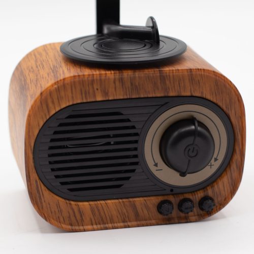 Retro mini gramofon - bluetooth hangszóró - B5