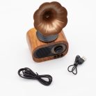 Retro mini gramofon - bluetooth hangszóró - B5