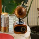 Retro mini gramofon - bluetooth hangszóró - B5