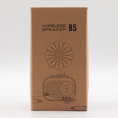 Retro mini gramofon - bluetooth hangszóró - B5