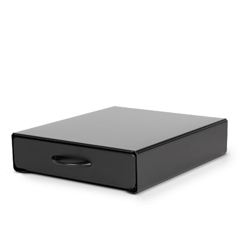 Fém kávékapszula tartó 20 db Dolce Gusto kapszulához - matt fekete - BEWELLO