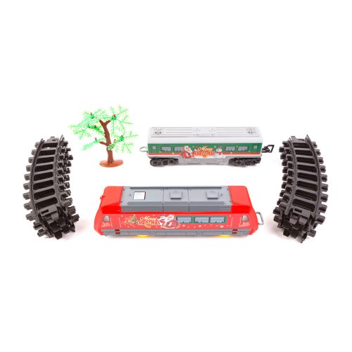 Karácsonyi kisvasút - zenél, világít - elemes - BEWELLO