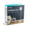 Ventilátor - akkumulátoros, teleszkópos, összecsukható - 4800 mAh - BW2052