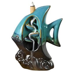   Folyékony füst tartó - kerámia - Tropical Fish - 14x6x17 cm